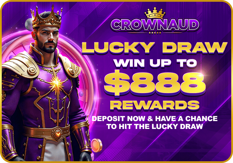 Crownaud lucky draw and live game show promotion